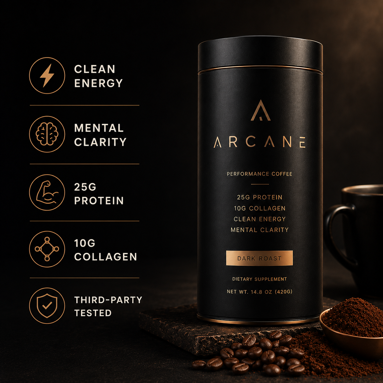 Arcane Protein Coffee Pro